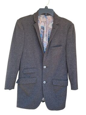 Paisley & Gray Slim Fit Herringbone Blazer
